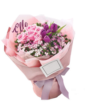 Pink Dream Petite Hand Bouquet