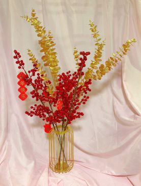 Blooming Wealth Table Flowers (花开富贵)