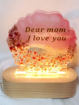 Love You Mom Night Light Gift Set