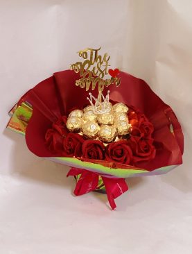 SOLD OUT! The Best Mom Ever Red Roses Bouquet