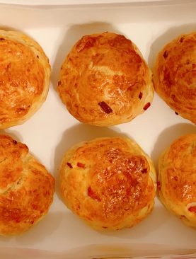 Freshly Baked Ham & Cheese English Scones - Savoury Series