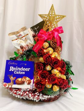 Chocolate Indulgence Christmas Gift Basket