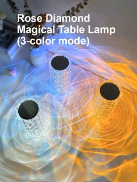 Rose Diamond Magical Table Lamp